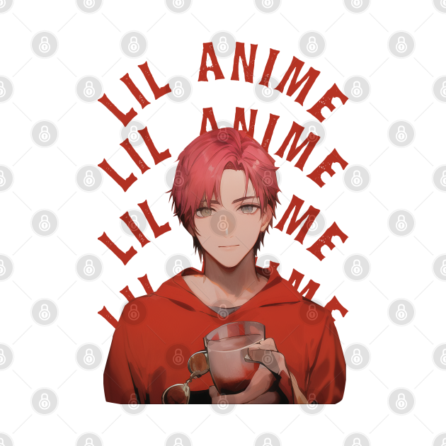 Discover Lil peep in anime - Lil Peep - T-Shirt