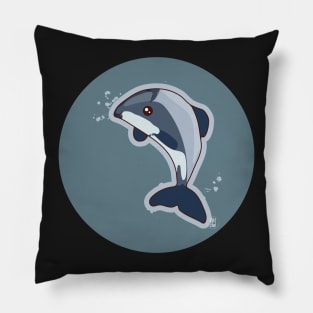 New Zealand Marine Animals - Hectors Dolphin Pillow