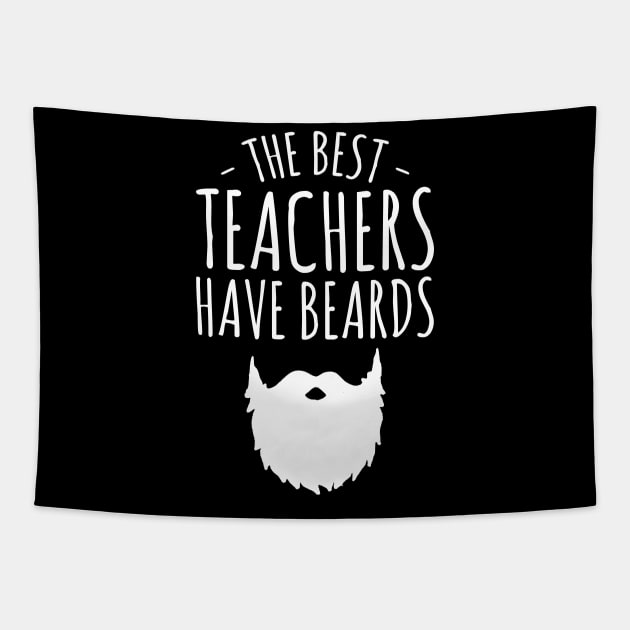 The best teachers have beards Tapestry by captainmood