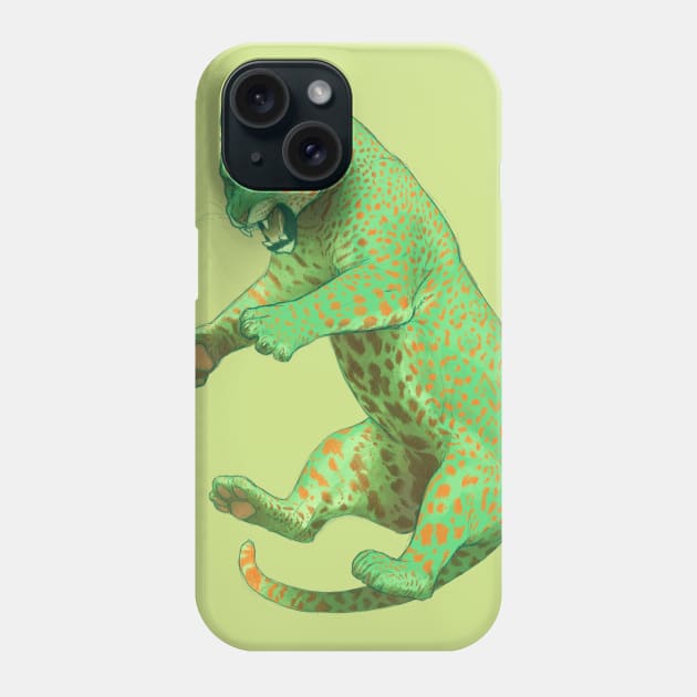 Jaguar Phone Case by Atarial