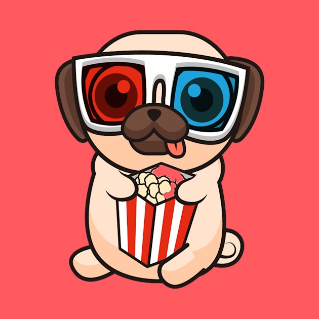 Funny pug dog by This is store