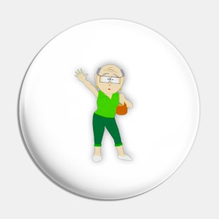 Mrs Garrison - South Park Pin