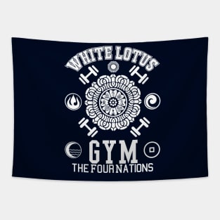 White Lotus Gym Tapestry