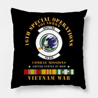 16th SOS - Combat Missions w VN SVC Pillow