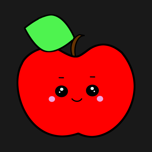 Cute Apple Sticker by MrsCathyLynn