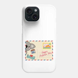 Australia Day Postcard Phone Case