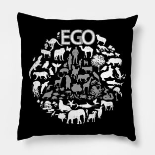 ECO or EGO - ECONOMIC or EGOISTIC Pillow