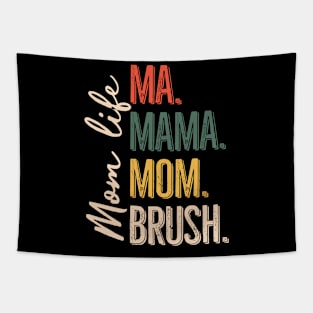 Ma Mama Mom Bruh Mom Life Gift For Women Mother day Tapestry