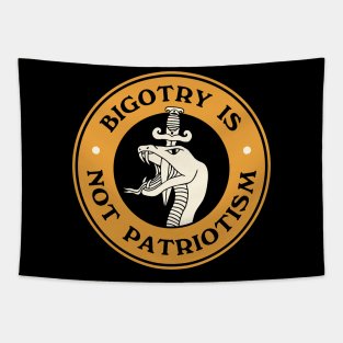 Bigotry Is Not Patriotism Tapestry