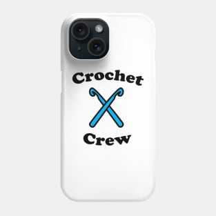 Crochet Crew Blue Hooks Funny Phone Case