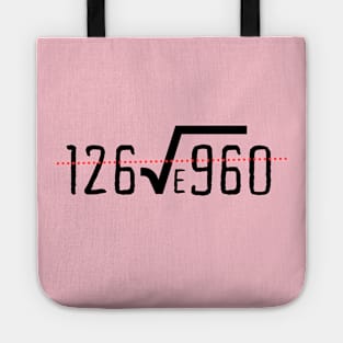 Math Loves You hidden message (MD23QU010) Tote