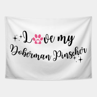 Doberman Pinscher Tapestry