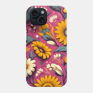 Yellow Flowers Phone Case