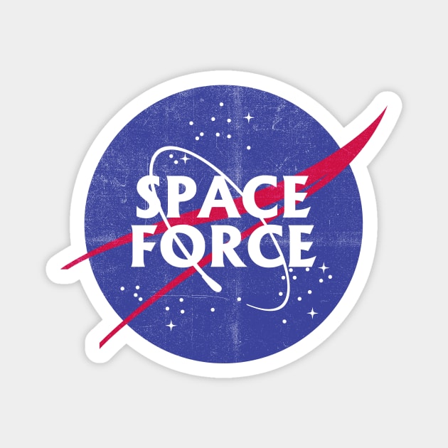Space Force Nasa Magnet by stayfrostybro