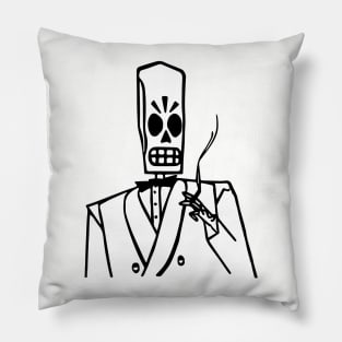 Manny Calavera Grim Fandango Pillow