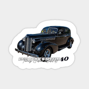 1938 Buick 8 Special Series 40 Touring Sedan Model 41 Magnet