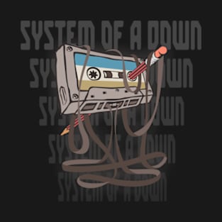 System of a Down Cassette T-Shirt