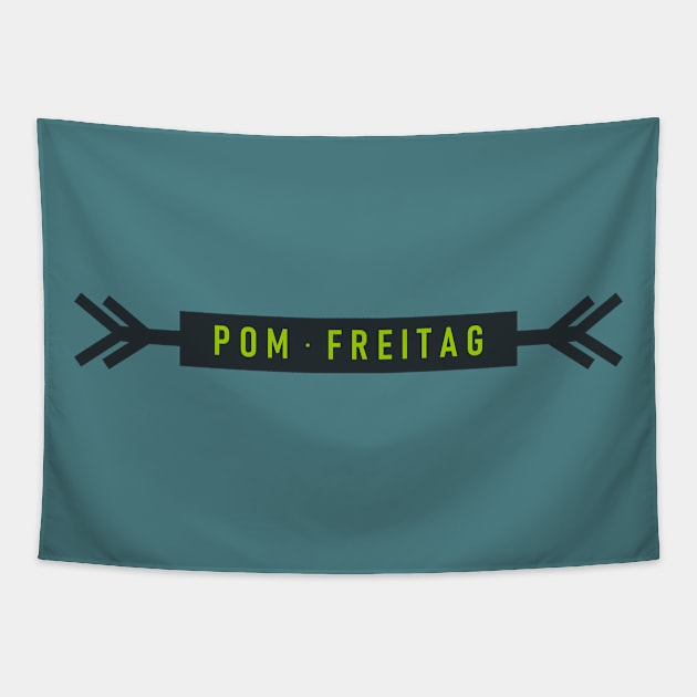 Pom Freitag logo : Tapestry by Annie Pom Freitag