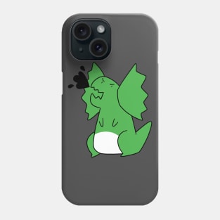 Acid Spitting Dilophosaurus Phone Case