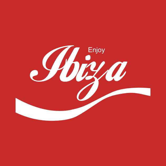 Enjoy Ibiza Coke Logo by Rebus28