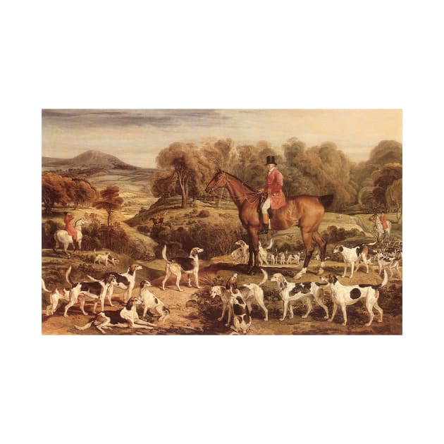 Ralph Lambton and his Hounds by James Ward by MasterpieceCafe