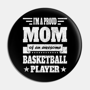 Basketball mom Pin