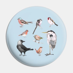 Bird collection Pin