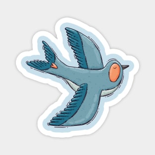 Blue Bird Magnet