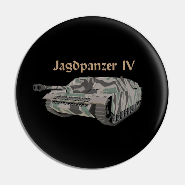 Jagdpanzer IV WW2 German Tank Destroyer Pin by NorseTech