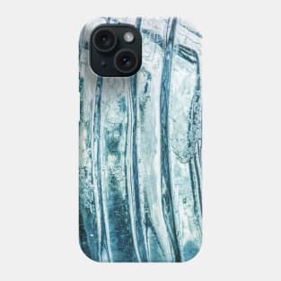 Abstract ice crystal Phone Case