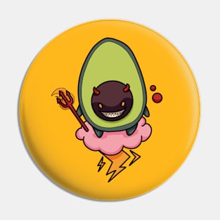 Hell avocado Pin