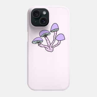 Trippy Pastel Mushrooms Phone Case