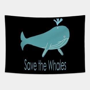 Save the Whales Tapestry