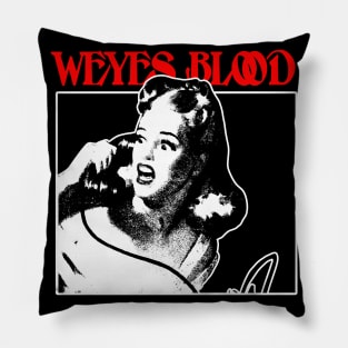 Weyes Blood psychedelic Pillow