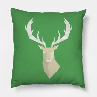 Geometric Stag Pillow