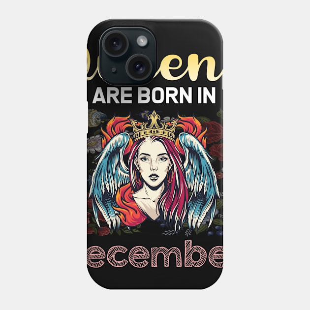 Queen Fire December Phone Case by symptomovertake