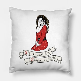 ALL I WANT FOR CHRISTMAS Pillow