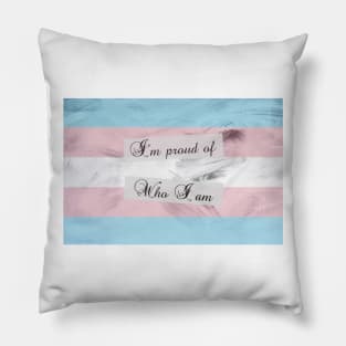 Trans Pride Pillow