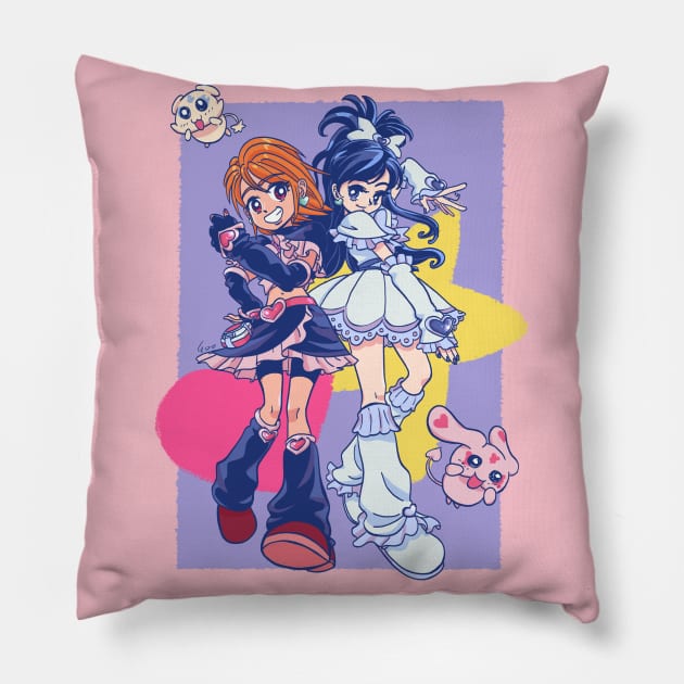 We are the Pretty Cure! Pillow by tallesrodrigues