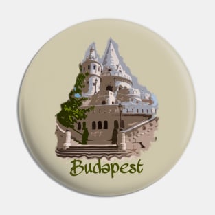 Budapest: Fisherman's Bastion Pin