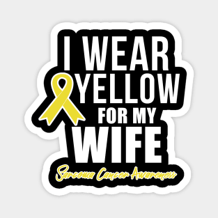 Sarcoma Cancer Shirt for Wife Sarcoma Awareness Products Magnet