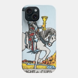 Knight of cups tarot Phone Case