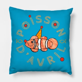 Poisson d’Avril / April Fish Pillow