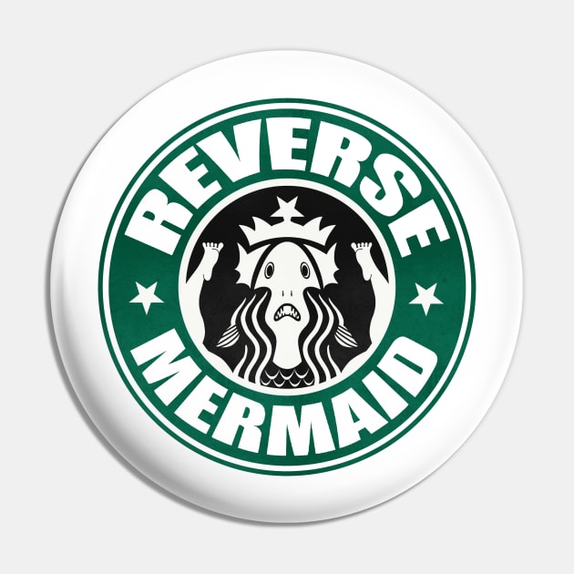 Reversed Mermaid Pin by Kaijester