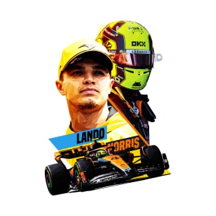 2023 Low Poly Lando Norris T-Shirt