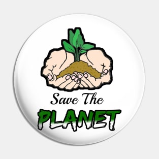 Save the planet Pin