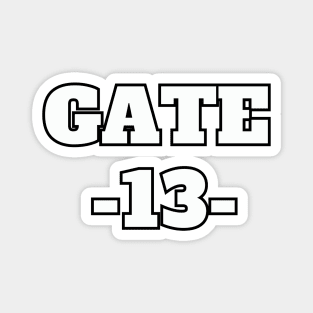 Gate 13 Athens Magnet