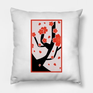 Plain Cherry Blossom Pillow