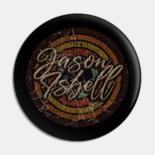 Jason Isbell vintage design on top Pin