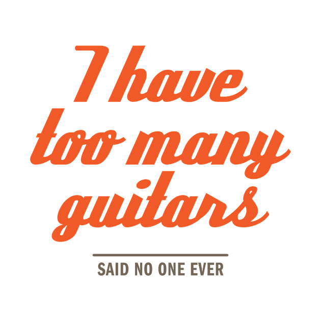 too many guitars by e2productions